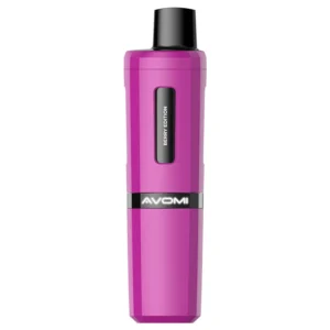 Avomi_Fliq_Device_Renders_BerryEdition.webp Avomi FLIQ Prefilled Kit – Berry Edition | 2400 Legal Puffs | Reusable 4-in-1 Vape Device
