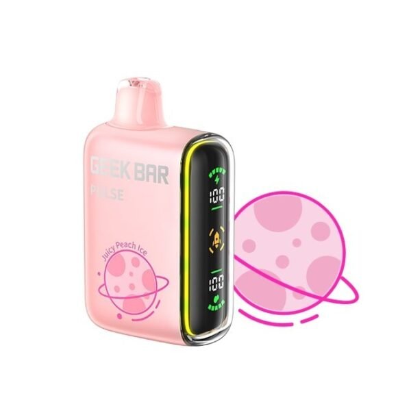 Juicy-Peach-Ice.jpg GEEK BAR VAPE 9000 PUFF β JUICY PEACH ICE