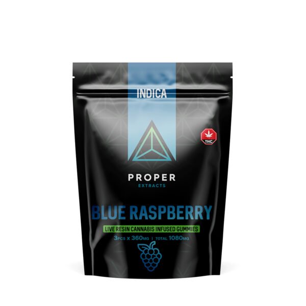 Proper-Extracts-Indica-Blue-Raspberry-Gummies.jpg Proper Extracts Indica Blue Raspberry Gummies