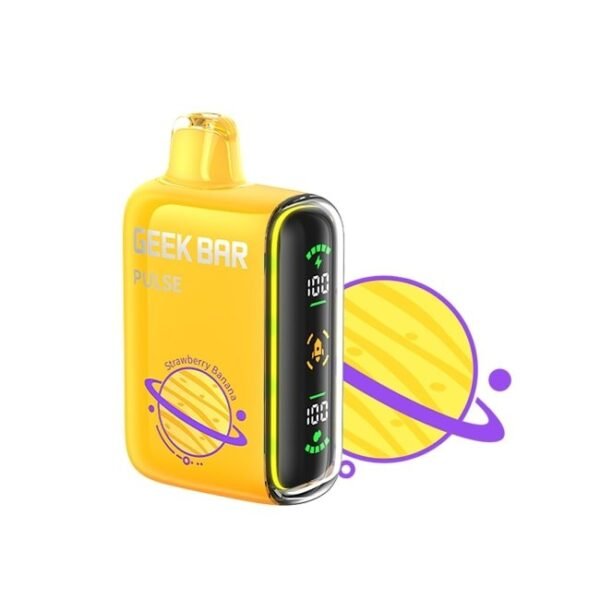 Strawberry-Banana.jpg GEEK BAR VAPE 9000 PUFF β STRAWBERRY BANANA