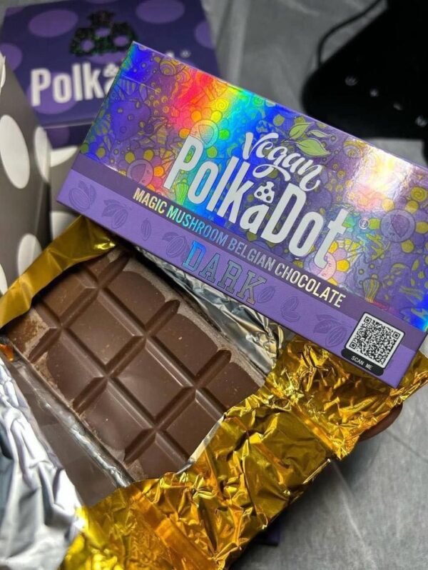 POLKADOT Magic Shroom-Belgian Chocolate (Dark)