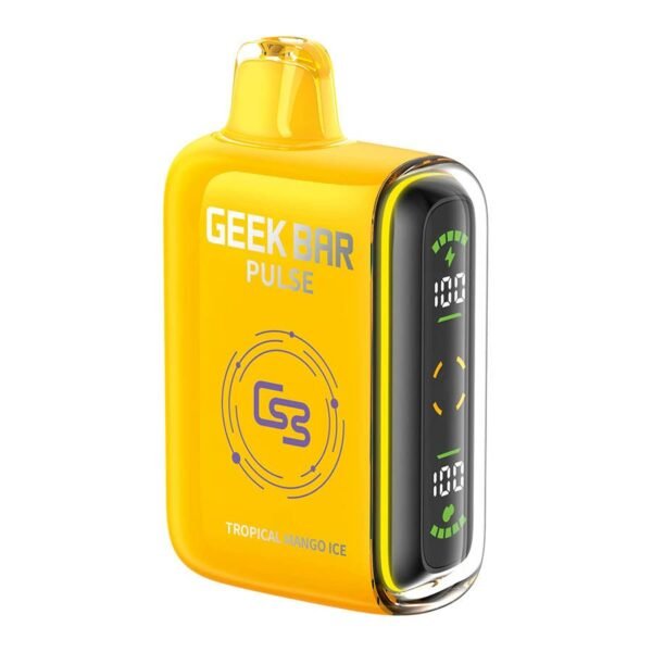 geek-bar-pulse-disposable-vape-device-tropical-mango-ice.jpg Geek Bar Pulse Disposable Vape Device - Tropical Mango Ice