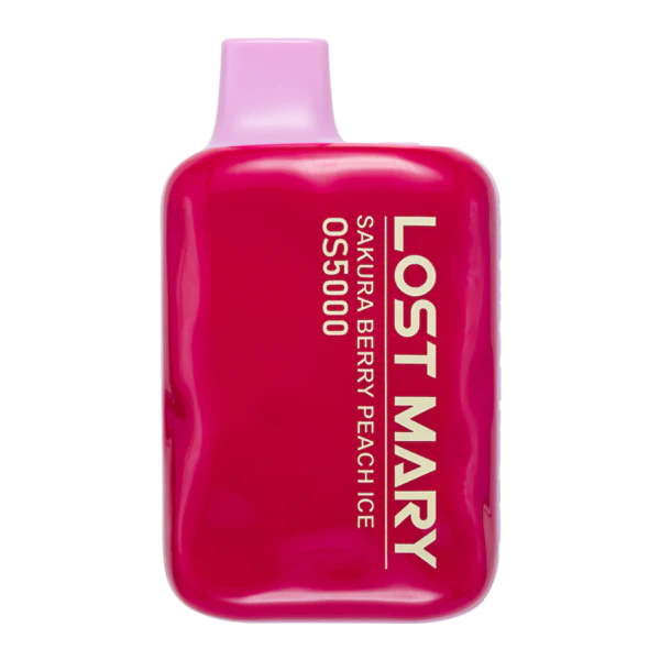Sakura Berry Peach Ice Lost Mary OS5000 Vape